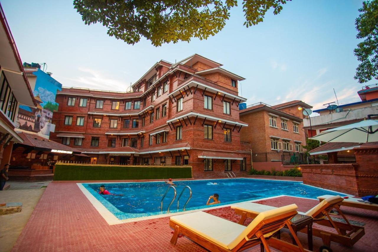 Pashupati Boutique Hotel & Spa กาฐมาณฑุ ภายนอก รูปภาพ