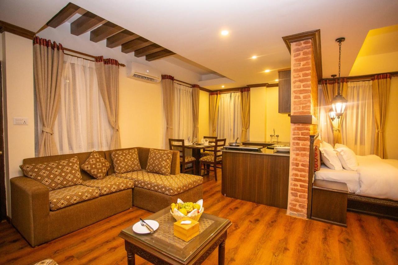 Pashupati Boutique Hotel & Spa กาฐมาณฑุ ภายนอก รูปภาพ