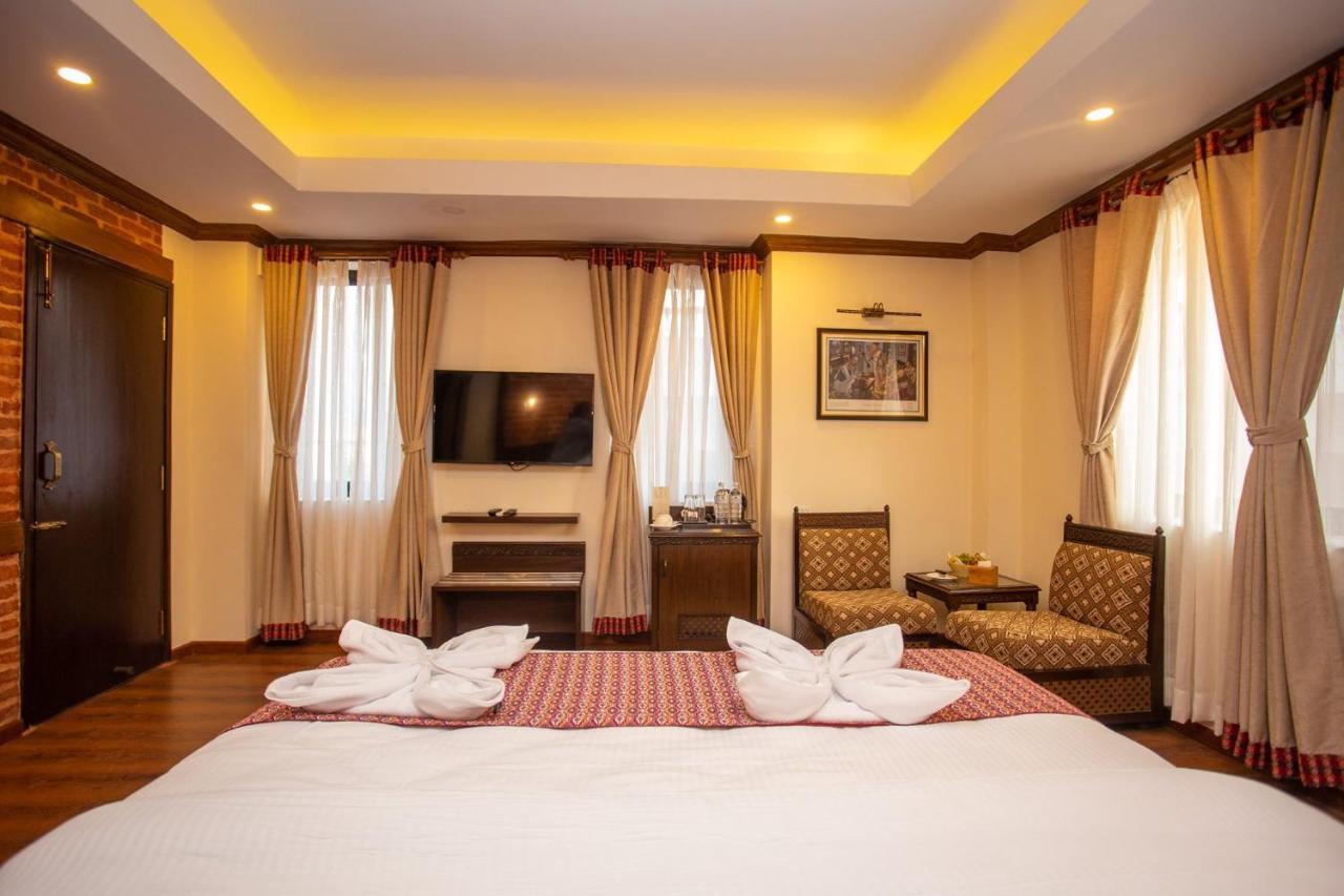 Pashupati Boutique Hotel & Spa กาฐมาณฑุ ภายนอก รูปภาพ