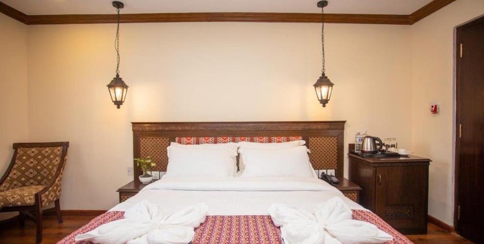 Pashupati Boutique Hotel & Spa กาฐมาณฑุ ภายนอก รูปภาพ