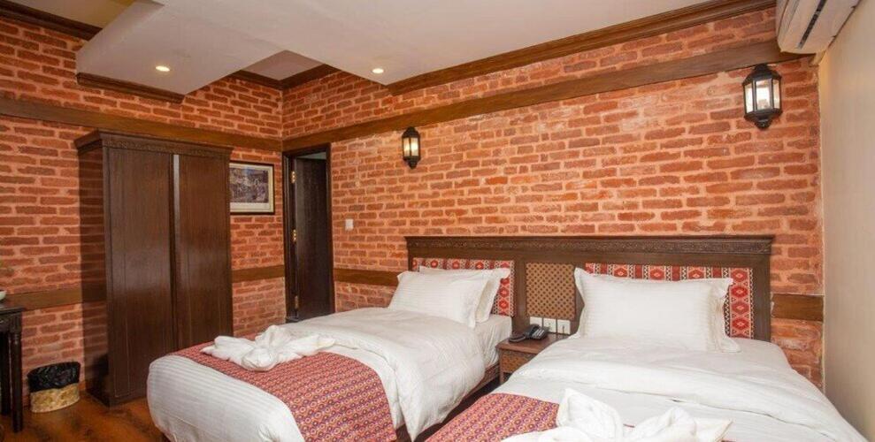 Pashupati Boutique Hotel & Spa กาฐมาณฑุ ภายนอก รูปภาพ