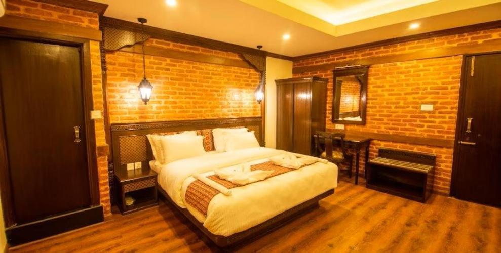 Pashupati Boutique Hotel & Spa กาฐมาณฑุ ภายนอก รูปภาพ